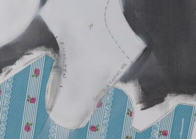 dirndlkonstruktion (60 x 60 cm)