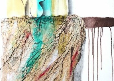 stilleben mit betonenten (60 x 80 cm)