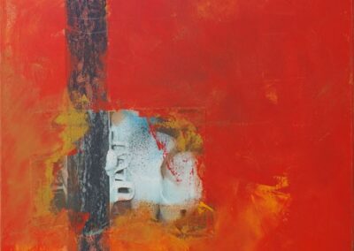 teestunde zur roten stunde (60 x 80 cm) - VERGEBEN