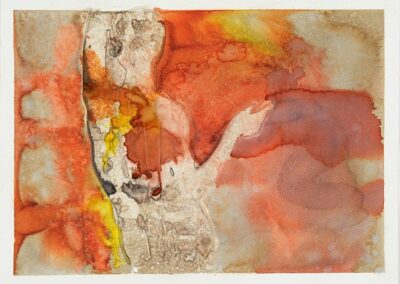 standhaft in rot (30 x 40 cm